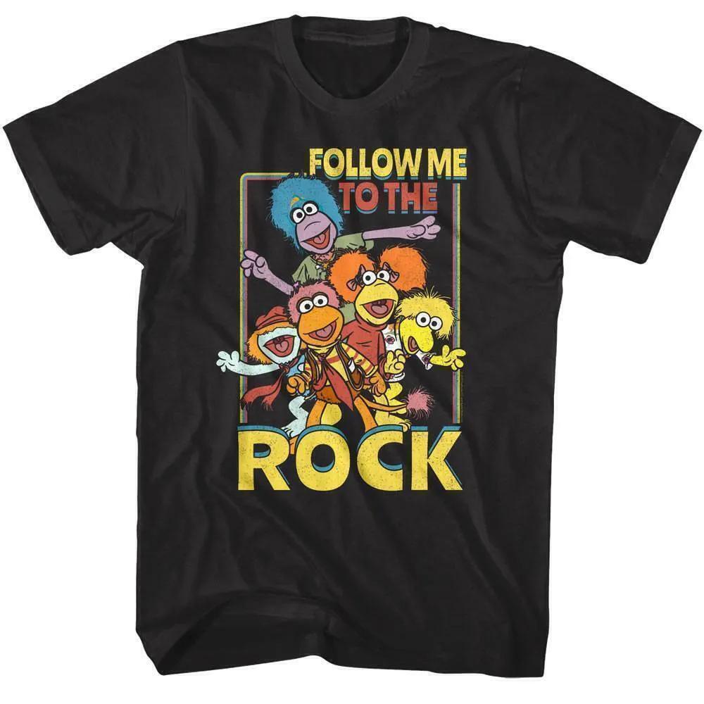 Fraggle Rock Follow Me To The Rock Retro Fan T-Shirt